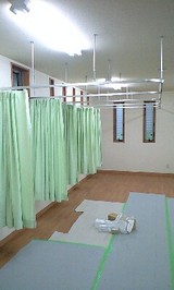 病院カーテン７
